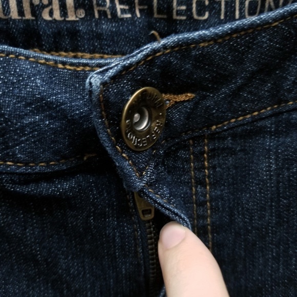 Natural Reflections Women's 4 Blue Bootcut Jeans 32.5" 30.75" 8.5" - Picture 5 of 11